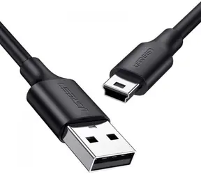 Ugreen US132 USB kabel - mini USB černá / 480 Mbps / 2m 