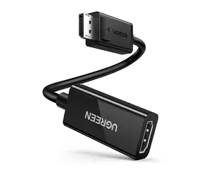 Ugreen 40362 DisplayPort na HDMI video kabel adaptér černá / 0.25 m 