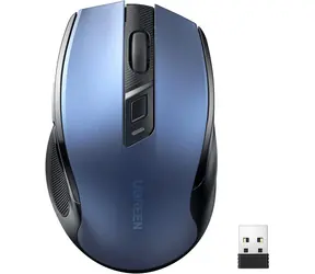 Ugreen MU006 Portable Wireless Mouse modrá / bezdrátová myš / 2.4GHz 