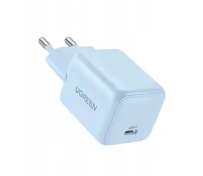Ugreen X512 GAN POWER ADAPTER modrá / nabíjecí adaptér / 1X USB-C / 20W