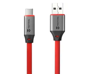 Tactical Fat Man 2.0 Cable USB-A/USB-C 1m Red