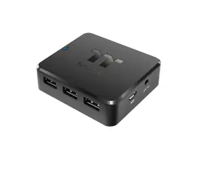 Thermaltake Premium H200 PLUS černá / USB HUB / 6x USB-A / 1x SATA / 1x DC