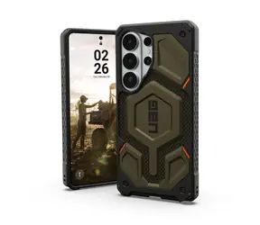 UAG Monarch Pro Zadní kryt pro Samsung Galaxy S26 Ultra Kevlar Element Green