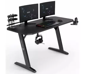 SENSE7 Nomad Basic černá / Herní stůl / 140 x 60 cm 