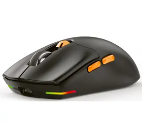 YENKEE YMS WT300 INSURGENT černá / herní bezdrátová myš / optická / 10000 DPI / 7 tlačítek / 2.4GHz / BT / USB-C