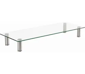 Gembird MS-TABLE-GM-01 Podstavec pod monitor skleněný / střední