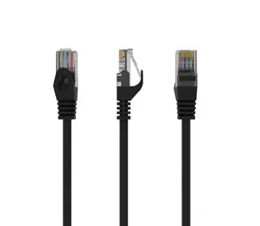 Gembird PP6U-3M CAT6 UPT 3m černá / Patch kabel / 8P8C