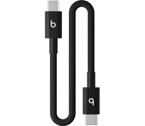 Beats kabel USB-C (M) - USB-C (M) 20 cm černá / opletený / 60W