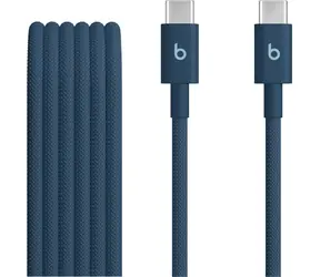 Beats kabel USB-C (M) - USB-C (M) 1.5 m modrá / opletený / 60W