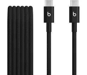 Beats kabel USB-C (M) - USB-C (M) 1.5 m černá / 2ks / opletený