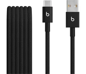 Beats kabel USB-A (M) - USB-C (M) 1.5 m černá / 2ks / opletený