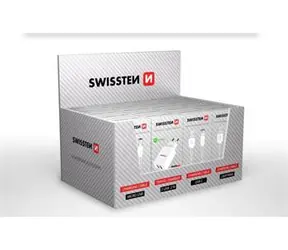 SWISSTEN SET SAMOPRODAVAČ (5x kabel MicroUSB & 5x USB-C & 5x lightning & 5x SN 2USB 2.1A)