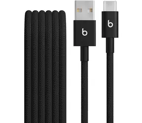 Beats kabel USB-A (M) - USB-C (M) 1.5 m černá / opletený