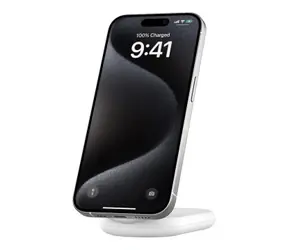 Belkin BOOST CHARGE Qi2 Magnetický nabíjecí stojan bílá / 15W /skládací 