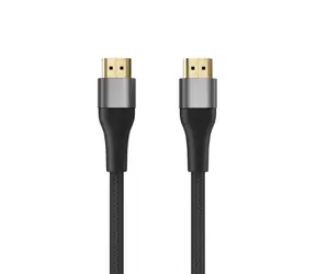Epico UltraLink HDMI na HDMI kabel EC35 / 8K/60Hz / 2m / opletený kabel a hliníkové konektory / šedá 