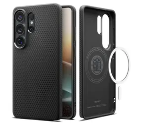 Spigen Liquid Air MagSafe ochranný kryt pro Samsung Galaxy S26 Ultra matte black