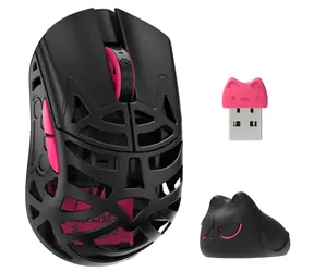 WLMOUSE Beast Miao černá / bezdrátová myš / optická / 30000 DPI / 5 tlačítek / 2.4GHz / USB-C 