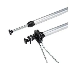 Hama aluminium Spindles / hliníkové vřeteno-unáčeš pozadí / 2,75 m