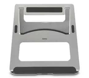 Hama Aluminium stříbrná / stojan na notebook od 28 cm (11") do 40 cm (15,6") / skládací / hliník