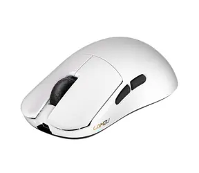 Lamzu Inca bílá / Bezdrátová herní myš / 30000 DPI / USB-C & 2.4GHz 