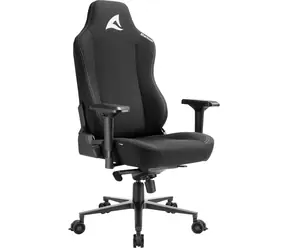 Sharkoon SKILLER SGS40 Fabric černá / herní křeslo / 4D područky / nosnost 150kg
