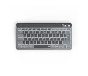 Hama WK-700 bezdrátová Multi Device klávesnice / extra kompaktní / nabíjecí