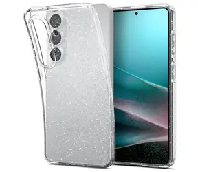 Spigen Liquid Crystal Glitter ochranný kryt pro Samsung Galaxy S26 crystal quartz