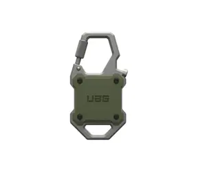 UAG Monarch Carabiner ochranné pouzdro pro Apple AirTag zelená