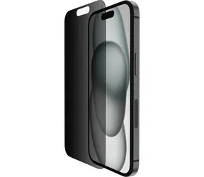 Belkin SCREENFORCE TemperedGlass Privacy Anti-Microbial ochranné privátní sklo pro Apple iPhone 15/14 Pro