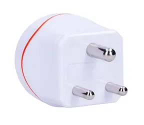 Solight PA01-IN cestovní adaptér pro použití z Evropy do Indie typ D