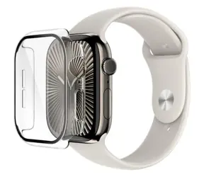 Belkin ScreenForce 2v1 ochranné pouzdro pro Apple Watch Series 10 (46 mm) čirá