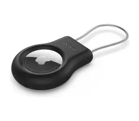 Belkin Secure pouzdro na Apple AirTag s drátěným kabelem černá