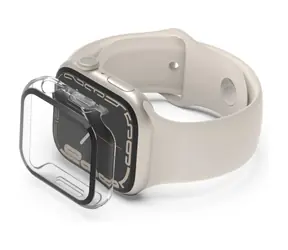 Belkin ScreenForce 2v1 ochranné pouzdro pro Apple Watch Series 4/5/6/SE/7/8/9 (40/41mm) čirá