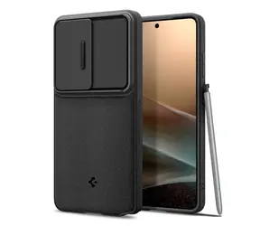 Spigen Optik Armor ochranný kryt pro Samsung Galaxy S26 Ultra black