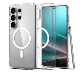 Spigen Ultra Hybrid MagSafe ochranný kryt pro Samsung Galaxy S26 Ultra clear white