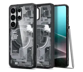 Spigen Ultra Hybrid MagSafe ochranný kryt pro Samsung Galaxy S26 Ultra zero one black