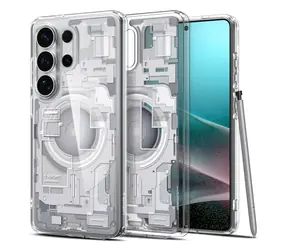 Spigen Ultra Hybrid MagSafe ochranný kryt pro Samsung Galaxy S26 Ultra zero one white