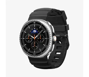 Spigen Silicone Band řemínek pro Samsung Galaxy Watch 8 46mm/44mm/40mm černá