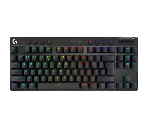 Logitech G PRO X TKL černá / bezdrátová herní klávesnice / US layout / 2.4GHz & Bluetooth / RGB