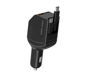 Mobile Origin CA22 90W / Autonabíječka / USB-C + USB-A / 2x USB-C Kabel