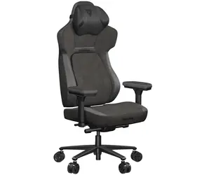 ThunderX3 CORE-Loft tmavě šedá / Herní židle / tkanina / pojezdová kolečka / nosnost 150 kg