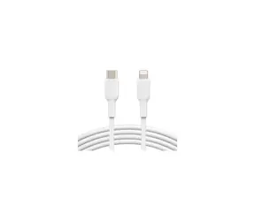 Belkin BOOST CHARGE kabel USB-C na Lightning bílá / 2m