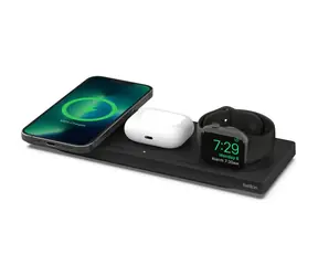 Belkin BOOST CHARGE PRO MagSafe Bezdrátová nabíjecí podložka 3v1 černá / 15W