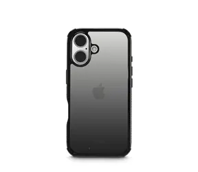 Hama Extreme Protect kryt pro Apple iPhone 16 průhledná/černá / materiál D3O®
