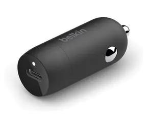 Belkin BOOST CHARGE nabíječka do auta černá / USB-C / 30W / PD