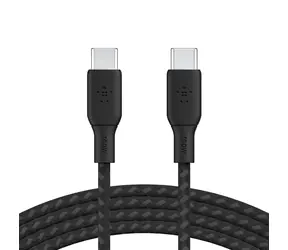 Belkin BOOST CHARGE kabel opletený USB-C na USB-C černá / 100W / 3m