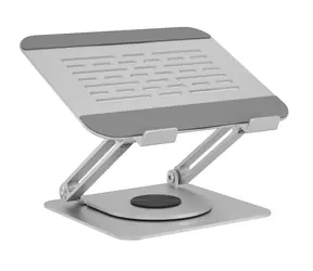 Icy Box IB-NH300-R stříbrná / stojan na notebook / výškově stavitelný / otočný / velikost až 17" 