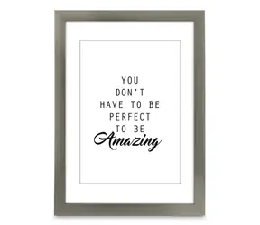 Hama rámeček plastový CHIARO ocelová / 50x70 cm