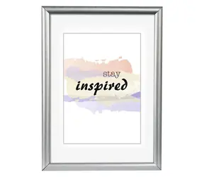 Hama rámeček plastový MADRID stříbrná / 50x70 cm