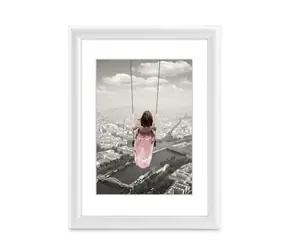 Hama rámeček plastový SWING bílá / 50x70 cm